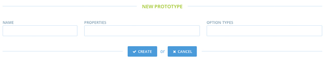 New Prototype Form